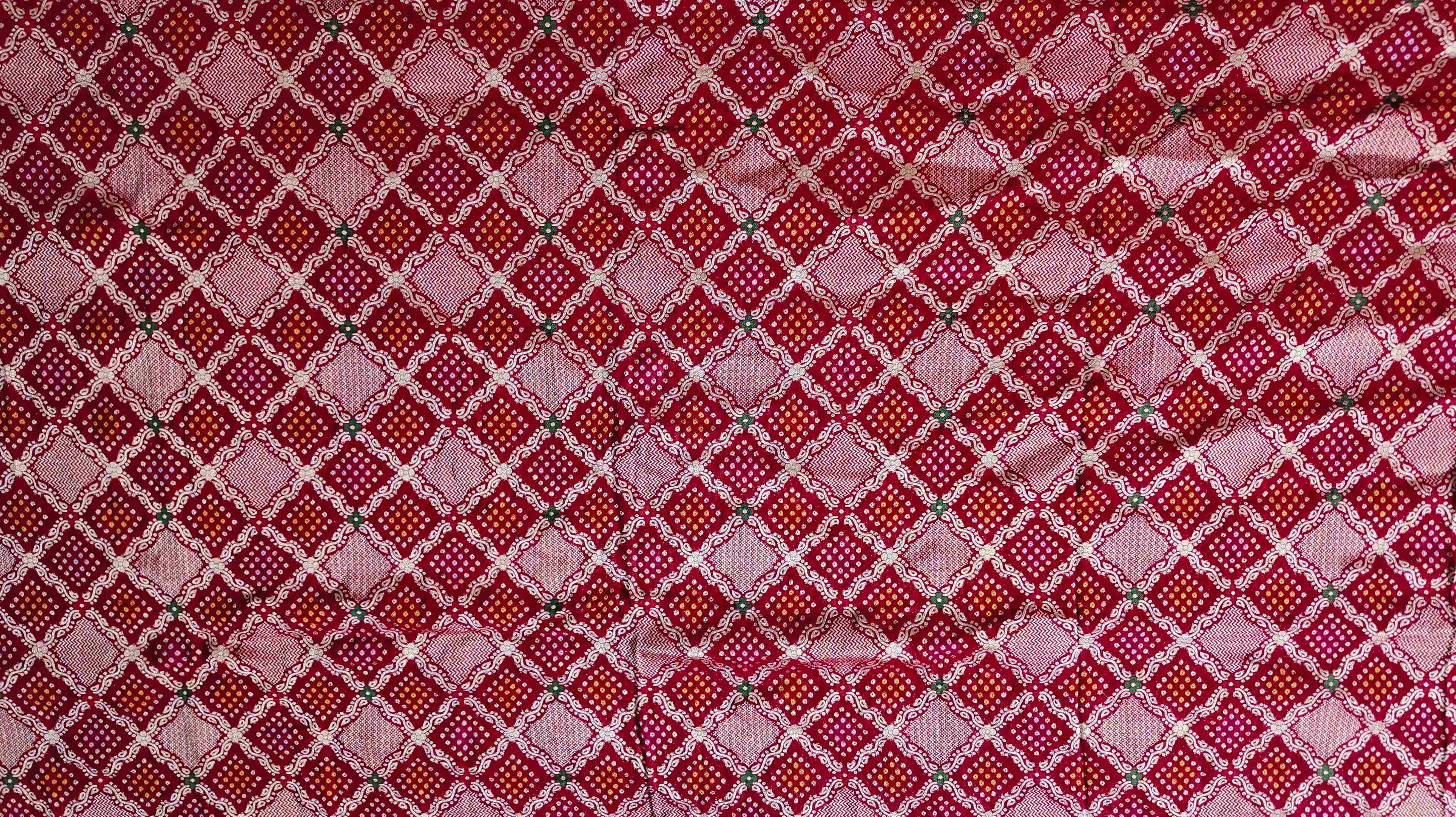 Regal Radiance: Unstitched Royal Red Suit for Festive Celebrations",