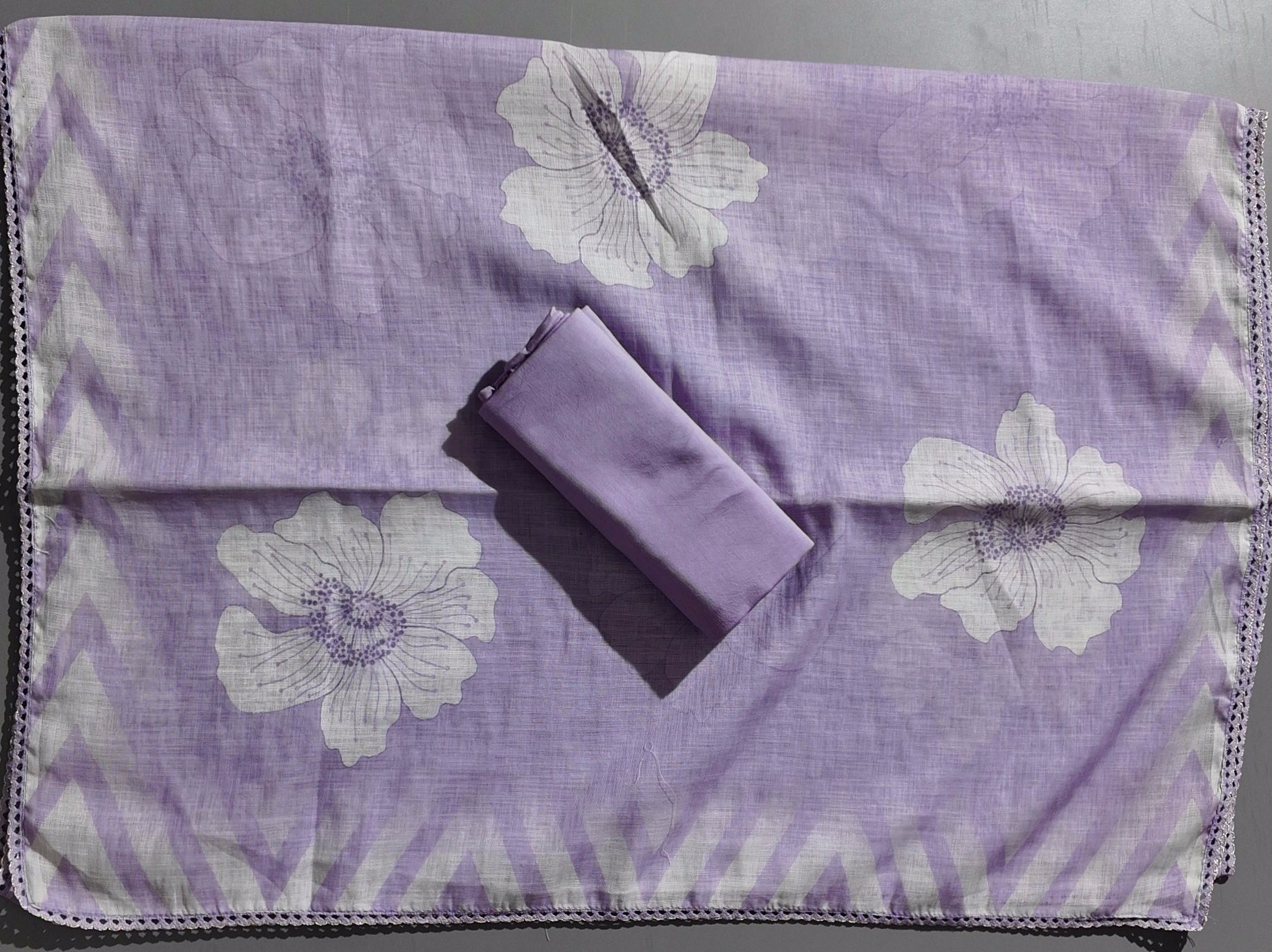 Lilac Daydream Unstitched Suit with Exquisite Embroidery