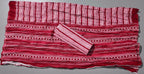 Crimson Bloom: Unstitched Suit for Stylish Comfort
