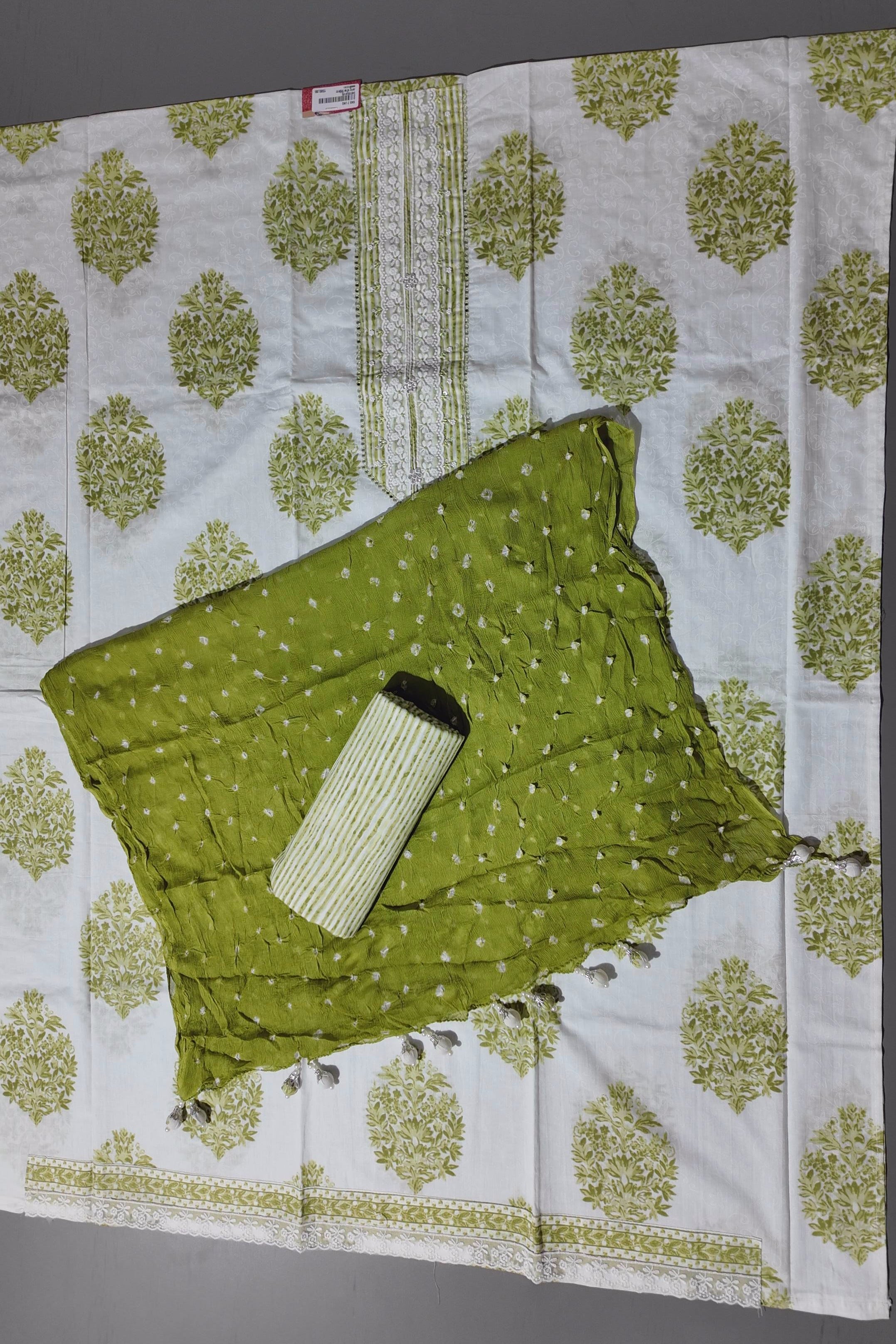 Garden Fresh Unstitched Suit: Comfort and Style Combined!
