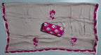 Vibrant Fuchsia Blossom Unstitched Suit Set