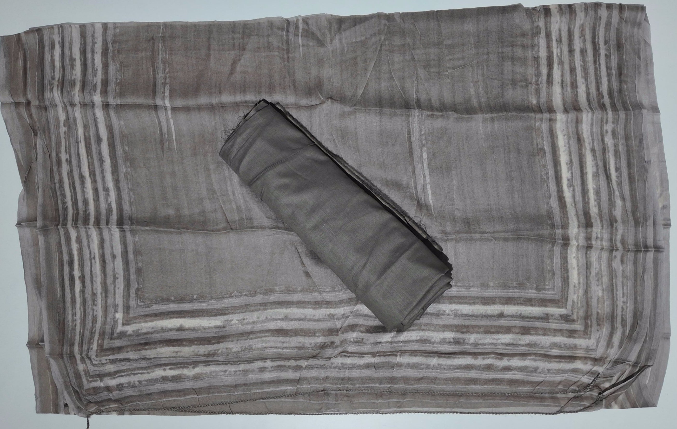 Luxe Unstitched Suit: Earthy Allure for Festive Gatherings",