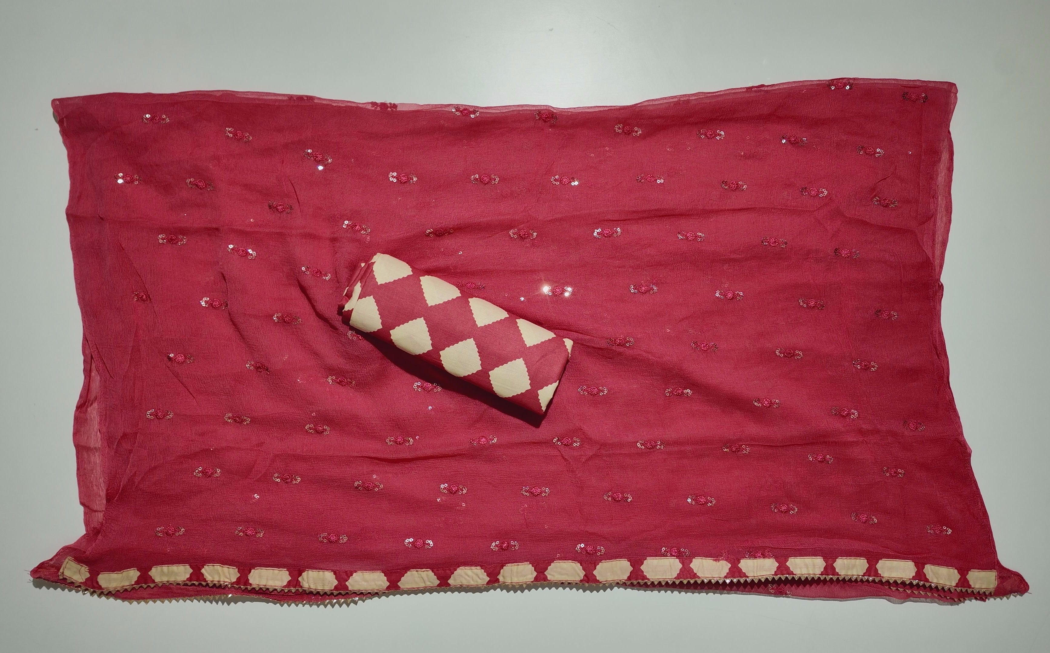 Charming Unstitched Suit: Vibrant Patterns & Comfort Blend