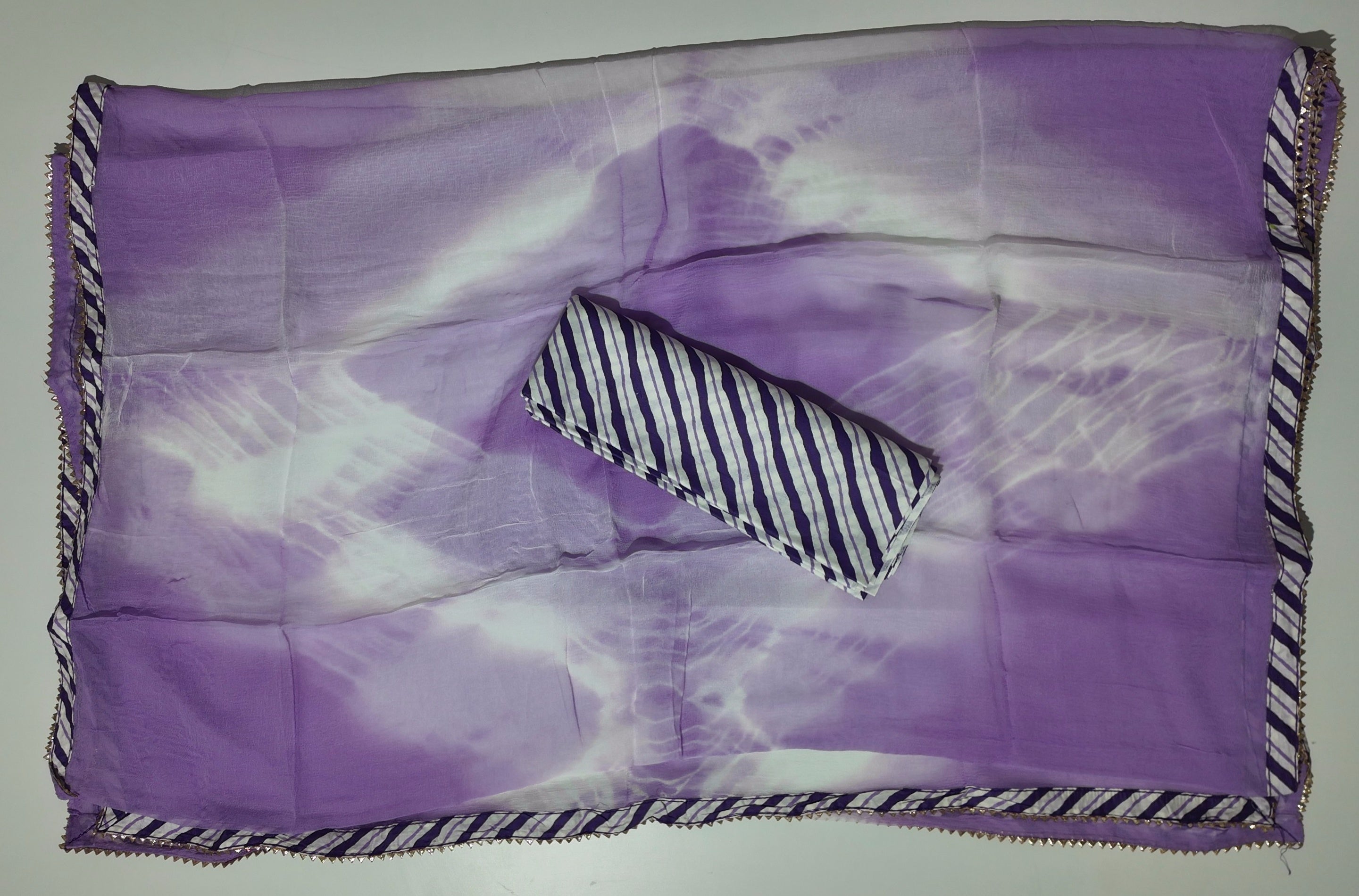 Lavender Bliss: Artisanal Unstitched Suit for Comfort & Style
