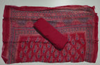 Vibrant Festive Flair: Unstitched Ethnic Suit for Celebrations