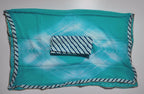 Timeless Azure Delight: Handcrafted Unstitched Perfection