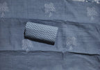 Artisan's Blue Serenade: Handcrafted Unstitched Suit