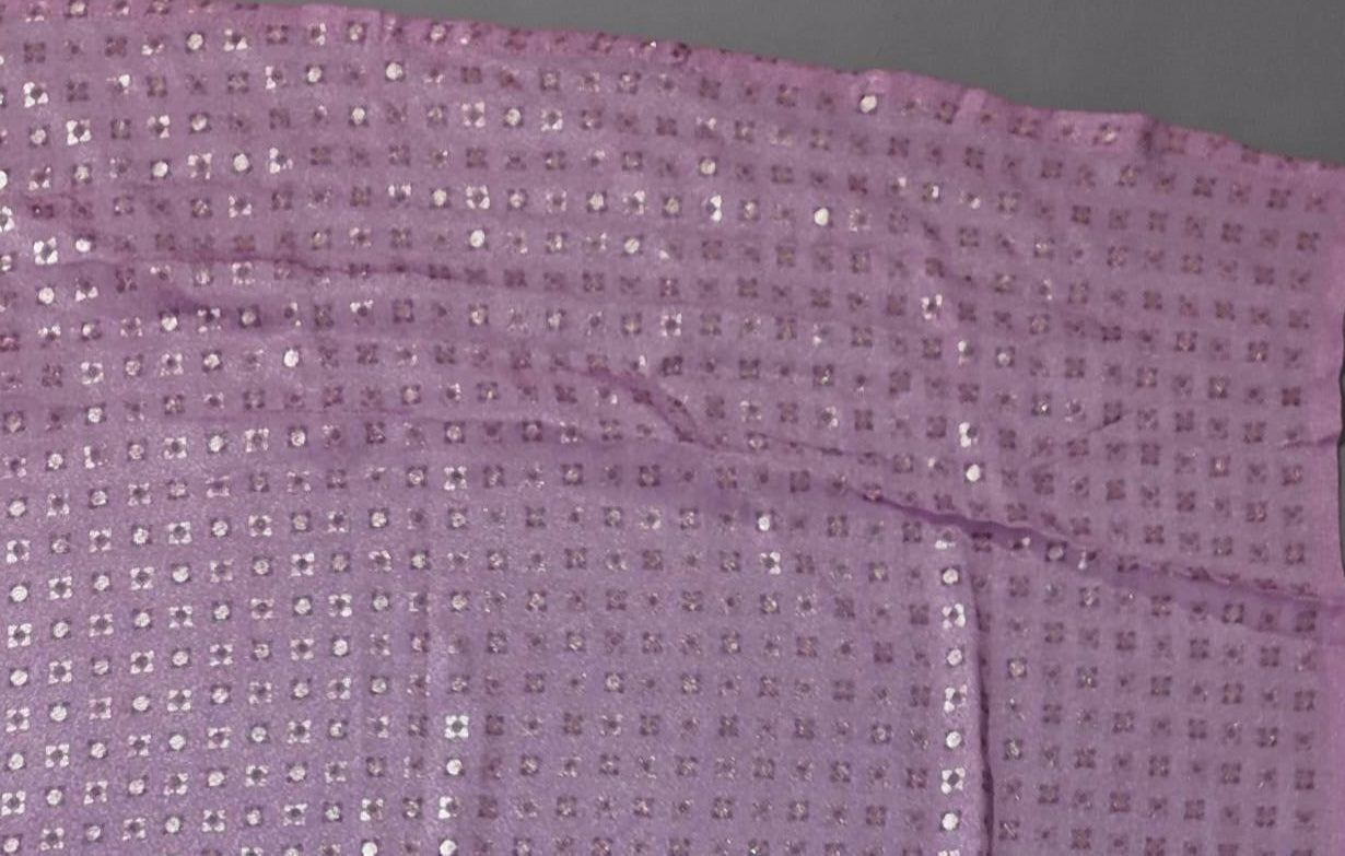 Radiant Lilac Floral Saree for Festive Celebrations",