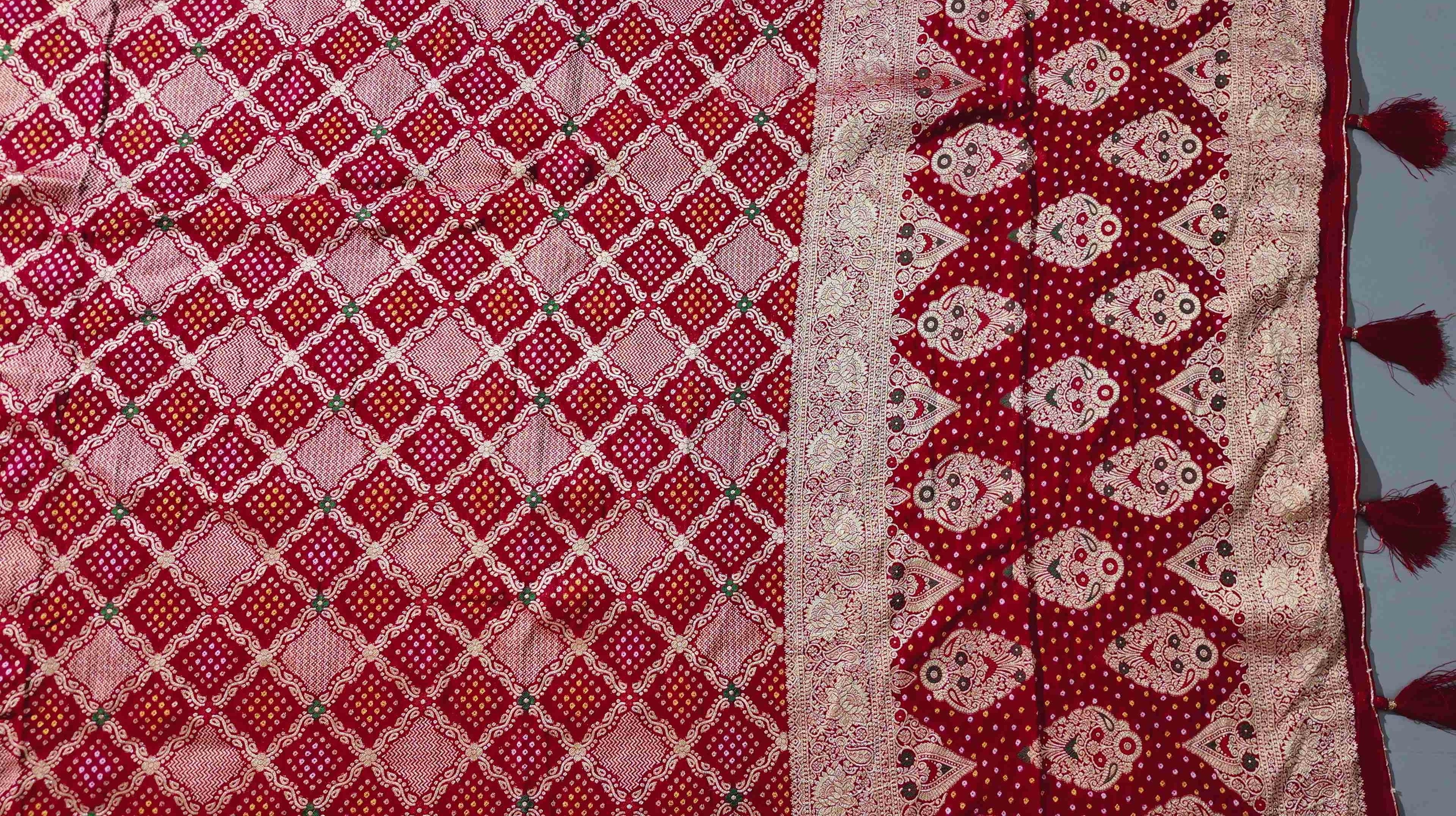 Regal Radiance: Unstitched Royal Red Suit for Festive Celebrations",