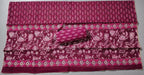 Rich Maroon Flora Tapestry Unstitched Suit Set