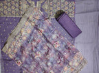 Regal Plum Embroidered Unstitched Suit with Floral Intricacies