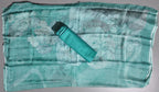 Ocean Breeze: Intricate Leafy Unstitched Suit for All Occasions