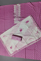 Lavender Bloom Unstitched Suit – Perfect for Festive Elegance