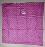 Vibrant Pink Bandhani Cotton Kurta Set - Pink - Picture 4
