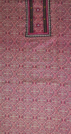 Vibrant Red Bandhani Print Salwar Suit Set - Red - Picture 3