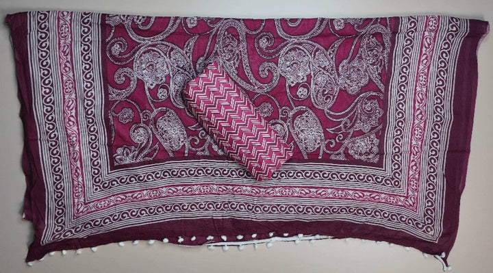 Beautiful General - Premium Quality - Maroon - Picture 6