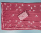 Pink Chevron Embroidered Kurta Set - Pink - Picture 3