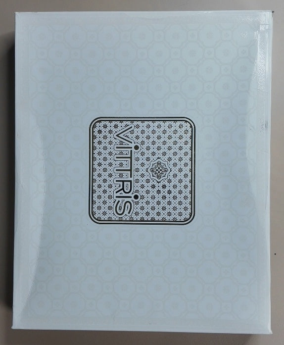 Vibrant Yellow Paisley Print Saree - White (5) - Picture 1