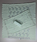 Timeless Mint Green Paisley Chiffon Textile - undefined - Picture 5