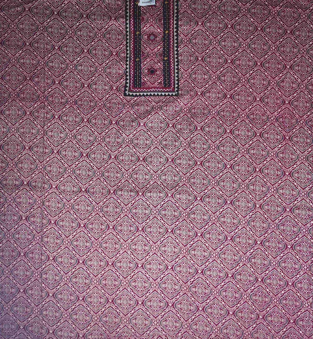 Vibrant Red Bandhani Print Salwar Suit Set - Red - Picture 4