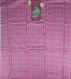 Vibrant Pink Embroidered Cotton Salwar Suit - Pink - Picture 2