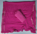 Vibrant Pink Embroidered Kurta Set - Magenta - Picture 5
