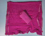 Vibrant Pink Embroidered Kurta Set - Magenta - Picture 5