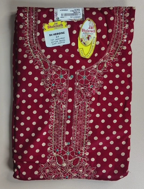 undefined - Maroon - Picture 1