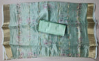 Mint Floral Embroidered Kurta Set - Mint green - Picture 3