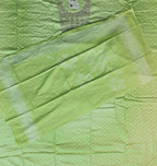 Elegant Lime Green Embroidered Kurta Set - Light green - Picture 5