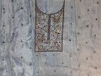 Elegant Pastel Chikankari Kurta Set with Dupatta - Light pink - Picture 3