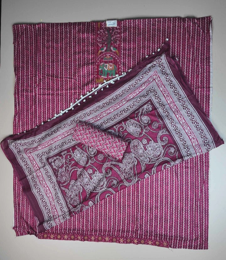 Beautiful General - Premium Quality - Maroon - Picture 5