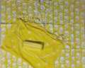 Sunny Yellow Floral Kurta Set with Lace - Yellow - Picture 5