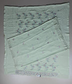 Timeless Mint Green Paisley Chiffon Textile - undefined - Picture 4