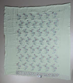 Timeless Mint Green Paisley Chiffon Textile - undefined - Picture 2