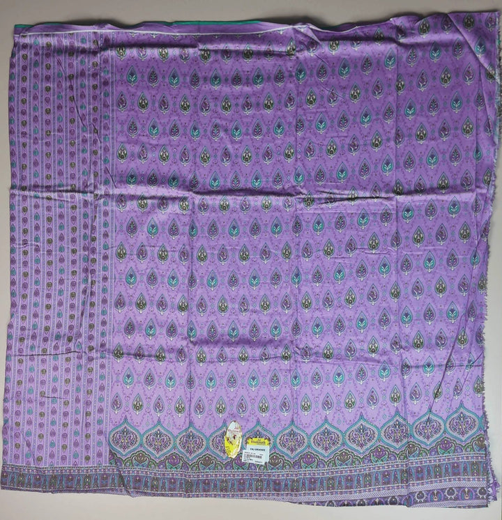 Lavender Paisley Elegance Suit Set - Purple - Picture 4