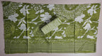 Olive Green Floral Cotton Kurta Set - Green - Picture 6