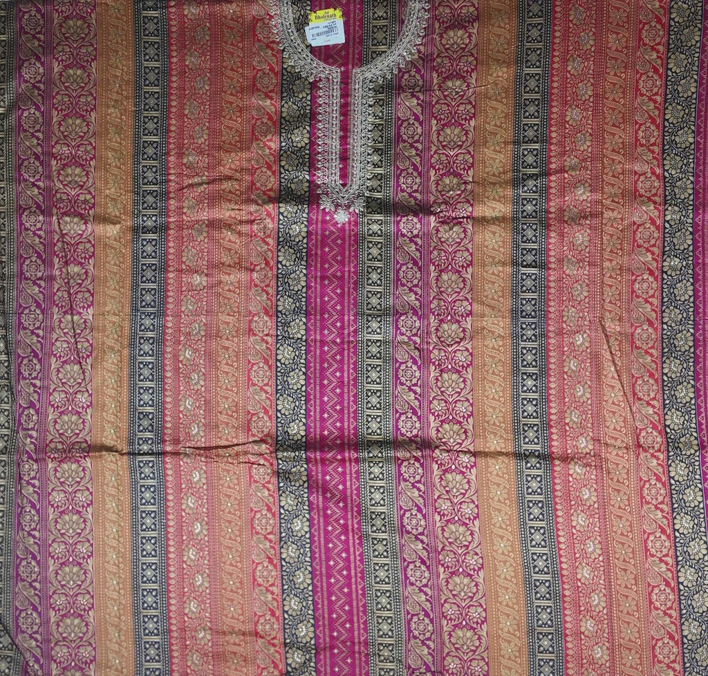 Elegant Multicolor Floral Print Suit - Pink - Picture 4
